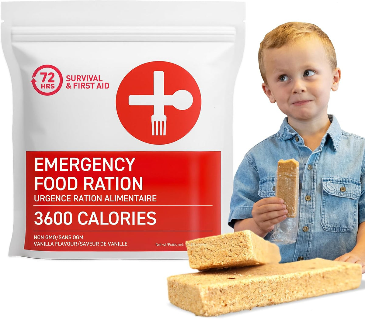 Food Rations, Emergency Food Rations, Rations Emergency 3600 Calories for 72 Hours, 5 – Year Shelf Life, Emergency Food